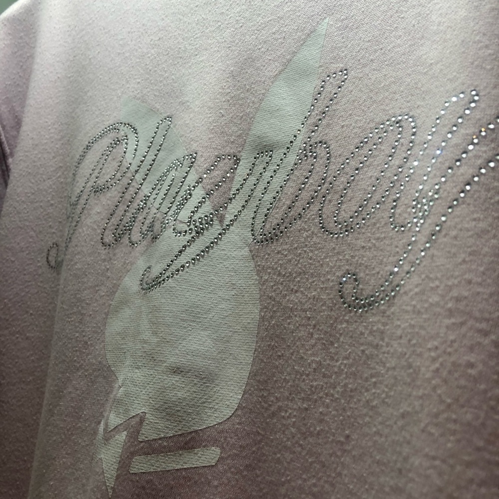 Playboy Soft Pink Hoodie - Picture 2 of 7